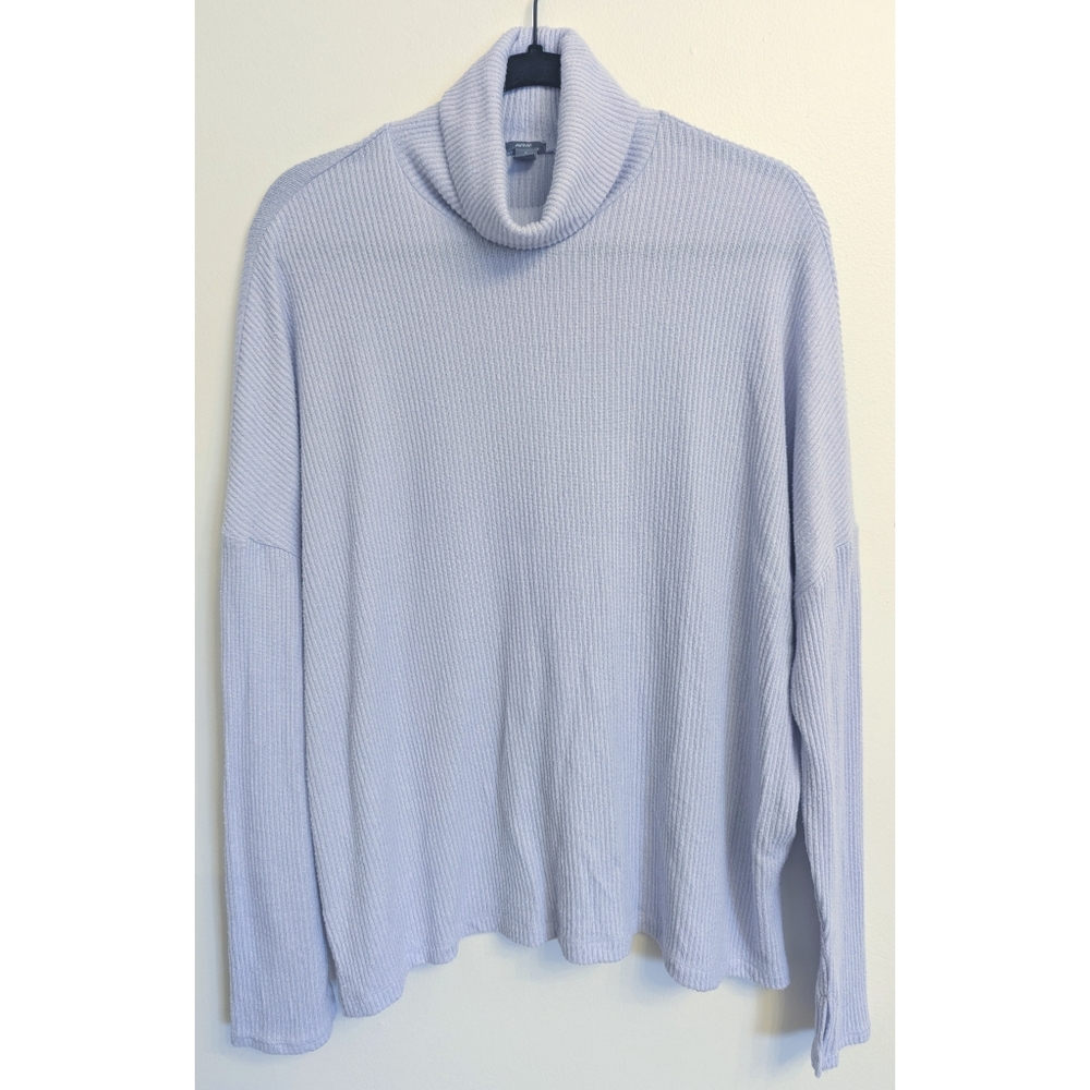 Aerie Lavender Turtleneck Pullover, L